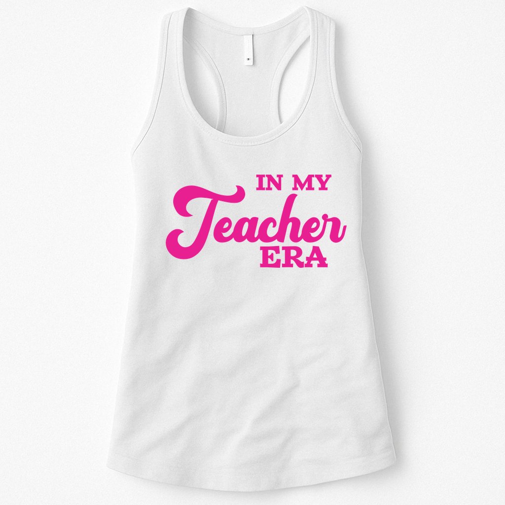 Cute In My Teacher Era School Womens Tank Top