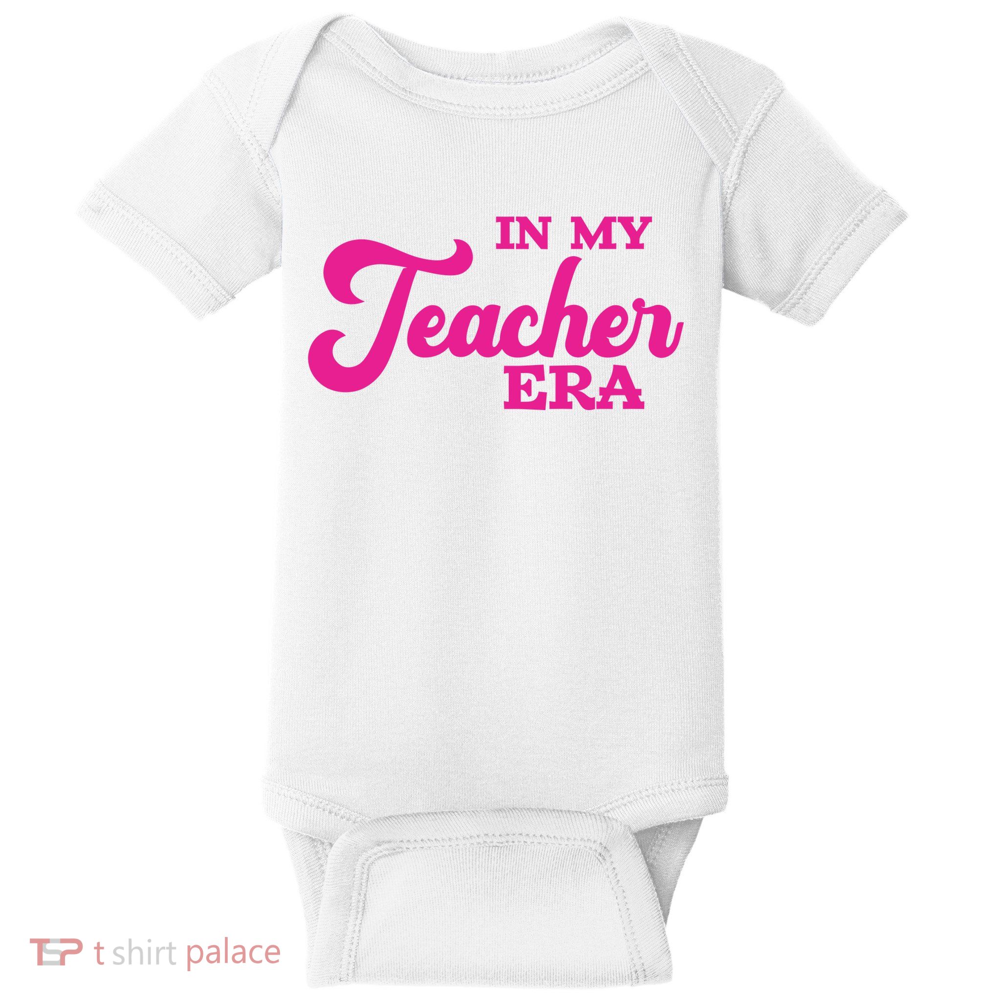 Cute In My Teacher Era School Baby Bodysuit