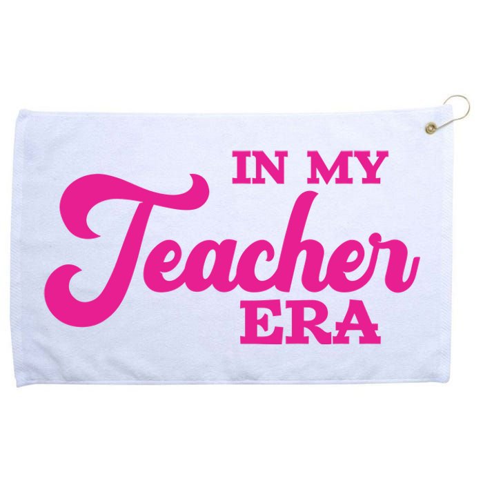 Cute In My Teacher Era School Grommeted Golf Towel