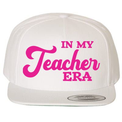 Cute In My Teacher Era School Wool Snapback Cap