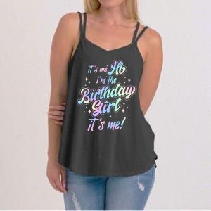 Cute Its Me Hi Im The Birthday Girl Its Me Women's Strappy Tank