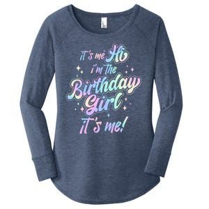 Cute Its Me Hi Im The Birthday Girl Its Me Women's Perfect Tri Tunic Long Sleeve Shirt