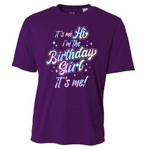 Cute Its Me Hi Im The Birthday Girl Its Me Cooling Performance Crew T-Shirt