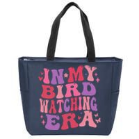 Cute In My Bird Watching Era Funny Birds Lovers Zip Tote Bag