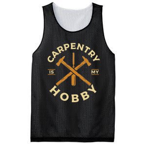 Carpentry Is My Hobby Carpenter Mesh Reversible Basketball Jersey Tank