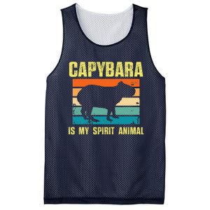 Capybara Is My Spirit Animal Capybara Mesh Reversible Basketball Jersey Tank