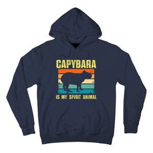 Capybara Is My Spirit Animal Capybara Tall Hoodie