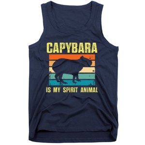 Capybara Is My Spirit Animal Capybara Tank Top