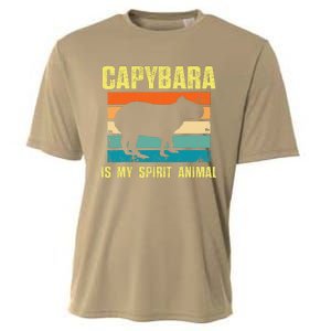 Capybara Is My Spirit Animal Capybara Cooling Performance Crew T-Shirt