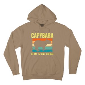 Capybara Is My Spirit Animal Capybara Hoodie