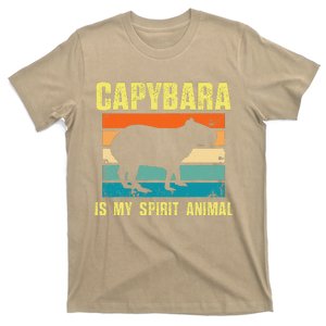 Capybara Is My Spirit Animal Capybara T-Shirt