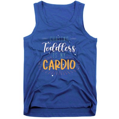 Chasing Is My Cardio Sitter Gift Tank Top