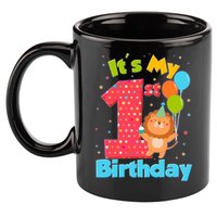 Cute It's My First 1st Birthday 11oz C Handle Ceramic Mug