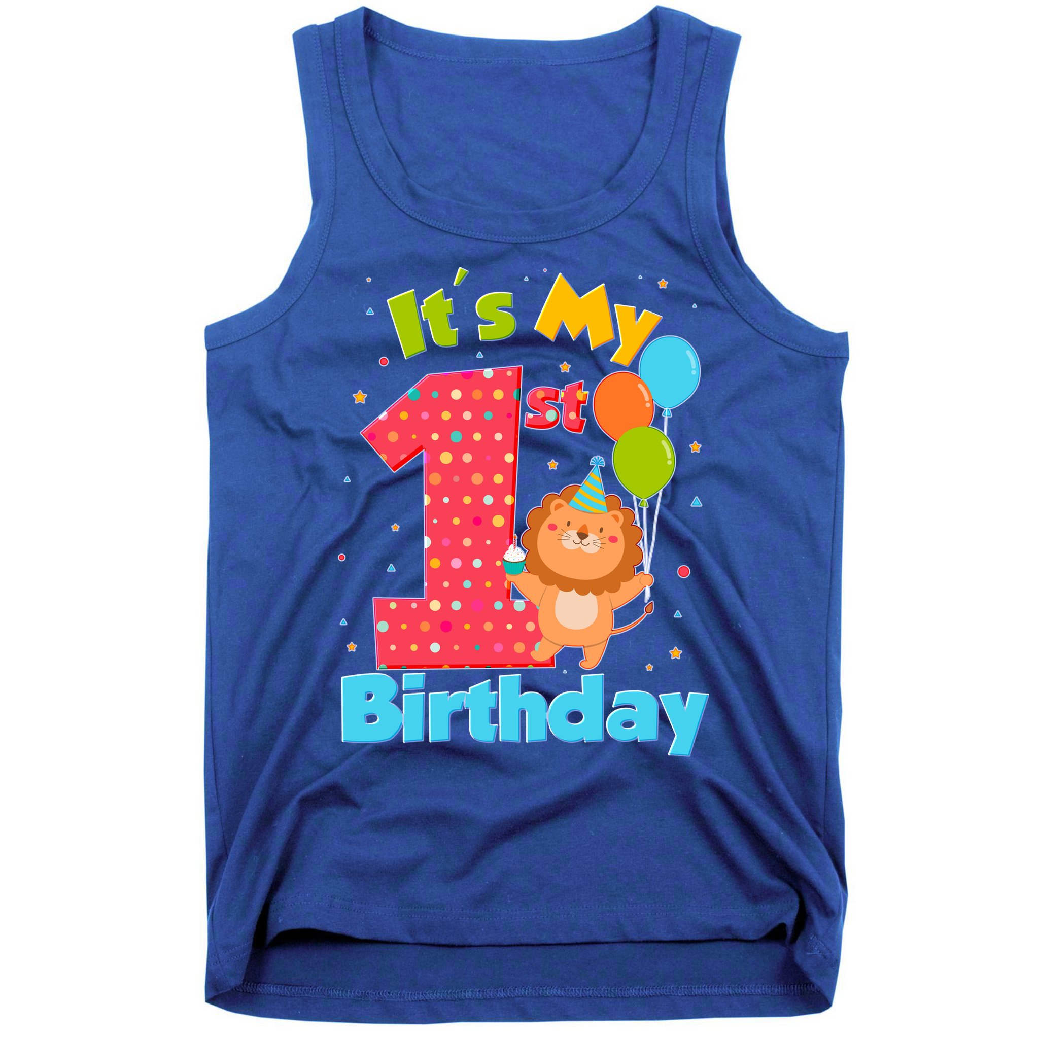 Cute It's My First 1st Birthday Tank Top