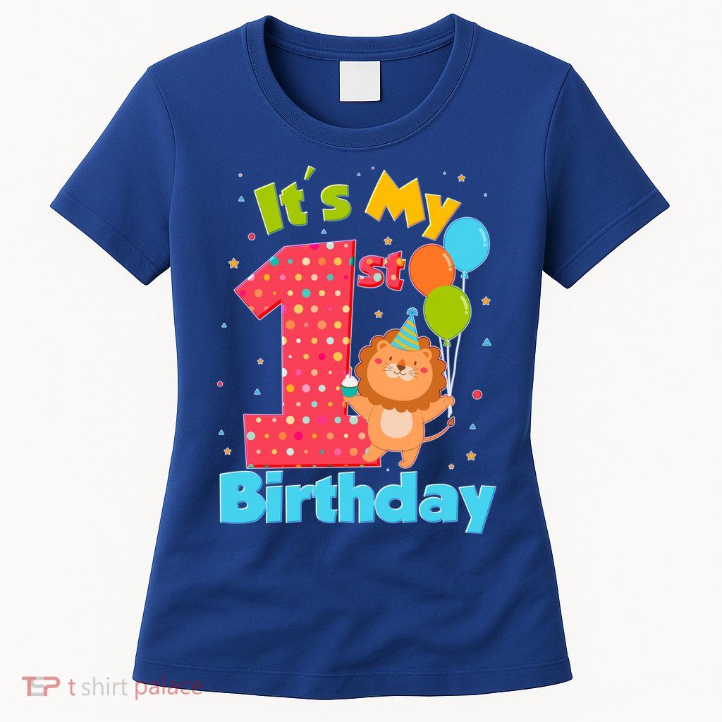 Cute It's My First 1st Birthday Women's T-Shirt