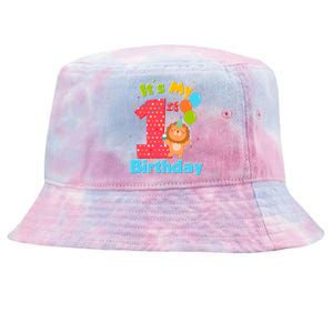 Cute It's My First 1st Birthday Tie-Dyed Bucket Hat