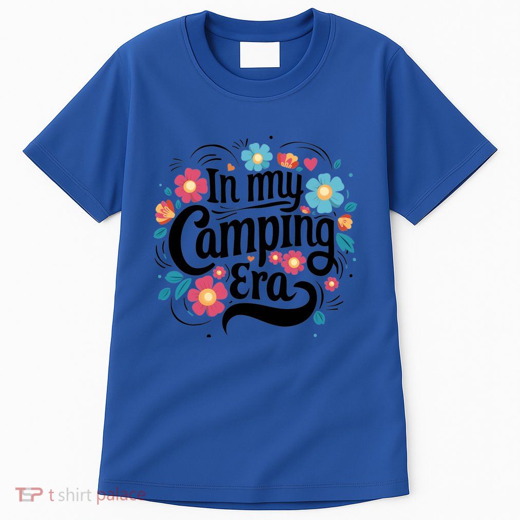 Colorful In My Camp Era Summer Camping Gift Tall T-Shirt