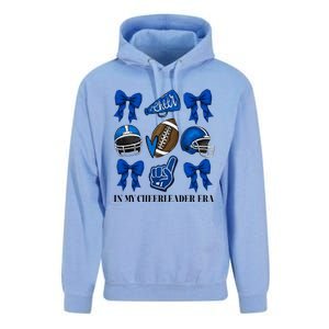 Cheer In My Cheerleader Era Cheer Coquette Football Unisex Surf Hoodie