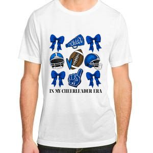 Cheer In My Cheerleader Era Cheer Coquette Football Adult ChromaSoft Performance T-Shirt