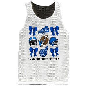 Cheer In My Cheerleader Era Cheer Coquette Football Mesh Reversible Basketball Jersey Tank