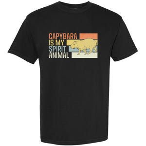 Capybara Is My Spirit Animal. Funny Capybaras Lovers Garment-Dyed Heavyweight T-Shirt