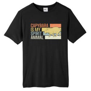 Capybara Is My Spirit Animal. Funny Capybaras Lovers Tall Fusion ChromaSoft Performance T-Shirt