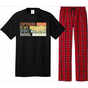 Capybara Is My Spirit Animal. Funny Capybaras Lovers Pajama Set