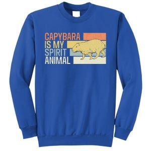 Capybara Is My Spirit Animal. Funny Capybaras Lovers Sweatshirt