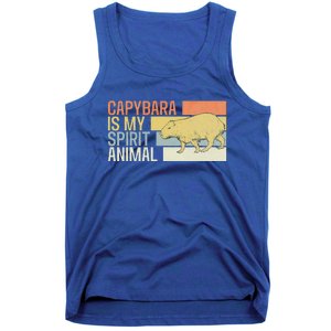 Capybara Is My Spirit Animal. Funny Capybaras Lovers Tank Top