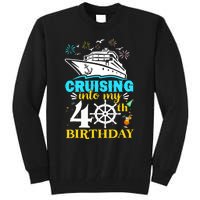 Cruising Into My 40th Birthday 40 Year Old Cruise Birthday Tall Sweatshirt