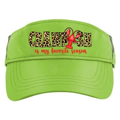 Crawfish Is My Favorite Season Adult Drive Performance Visor