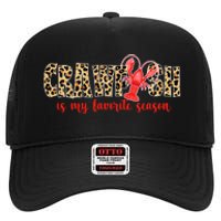 Crawfish Is My Favorite Season High Crown Mesh Back Trucker Hat