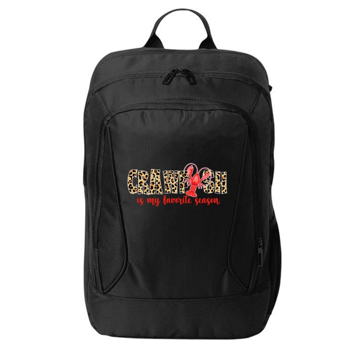 Crawfish Is My Favorite Season City Backpack