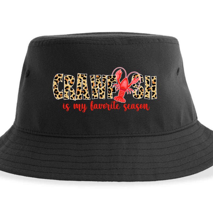 Crawfish Is My Favorite Season Sustainable Bucket Hat