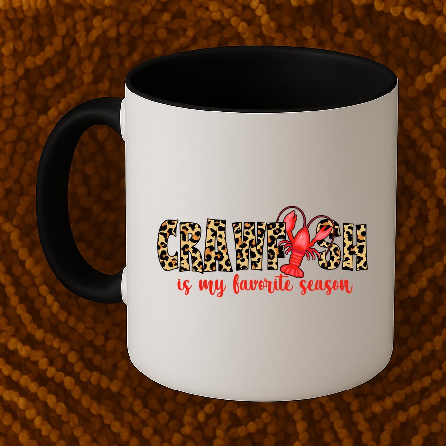 Crawfish Is My Favorite Season Mug
