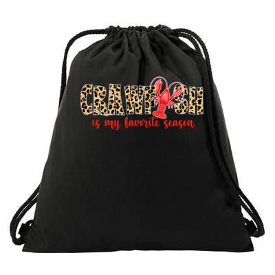 Crawfish Is My Favorite Season Drawstring Bag