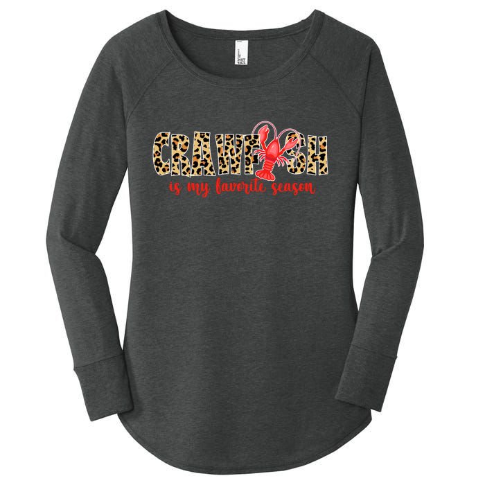 Crawfish Is My Favorite Season Women's Perfect Tri Tunic Long Sleeve Shirt