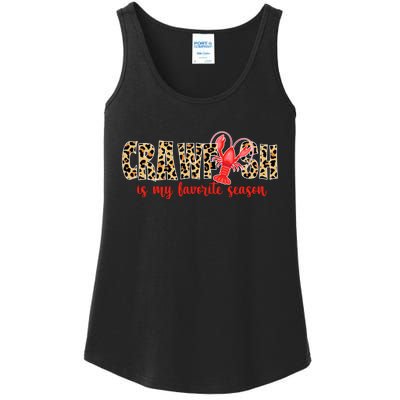 Crawfish Is My Favorite Season Ladies Essential Tank