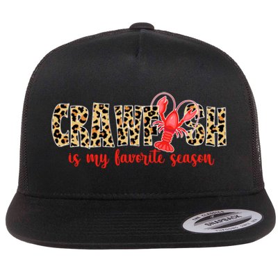 Crawfish Is My Favorite Season Flat Bill Trucker Hat