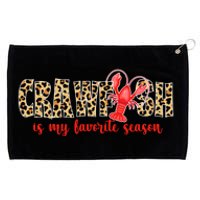 Crawfish Is My Favorite Season Grommeted Golf Towel