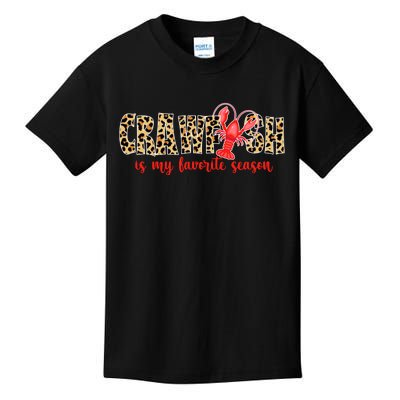 Crawfish Is My Favorite Season Kids T-Shirt