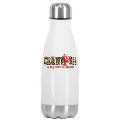 Crawfish Is My Favorite Season Stainless Steel Insulated Water Bottle