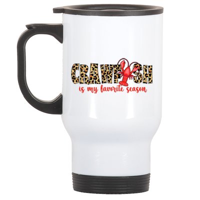 Crawfish Is My Favorite Season Stainless Steel Travel Mug