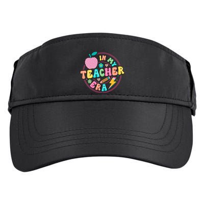 Cute In My Teacher Era School Favorite Teacher Gift Adult Drive Performance Visor