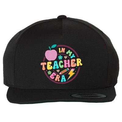 Cute In My Teacher Era School Favorite Teacher Gift Wool Snapback Cap