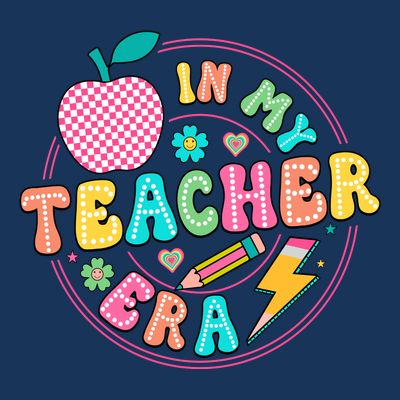 Cute In My Teacher Era School Favorite Teacher Gift T-Shirt