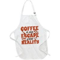 Coffee Is My Escape From Reality Caffeine Lover Apron