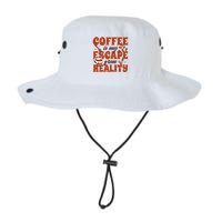 Coffee Is My Escape From Reality Caffeine Lover Bucket Hat