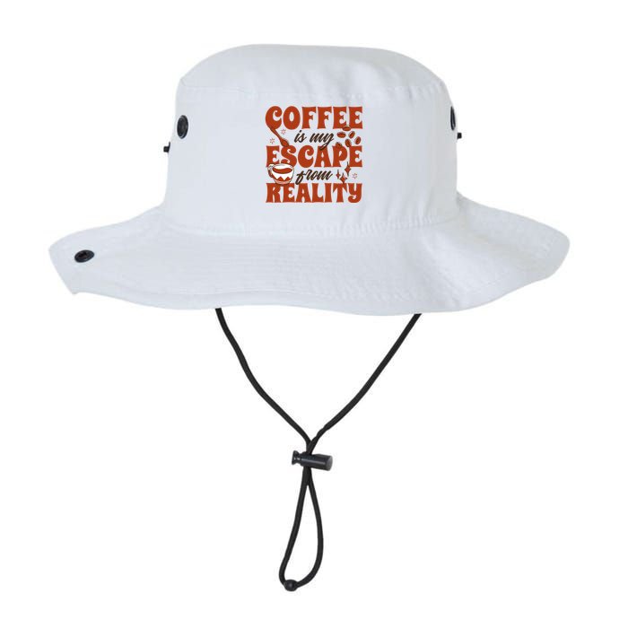 Coffee Is My Escape From Reality Caffeine Lover Bucket Hat