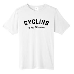 Cycling Is My Therapy Tall Fusion ChromaSoft Performance T-Shirt